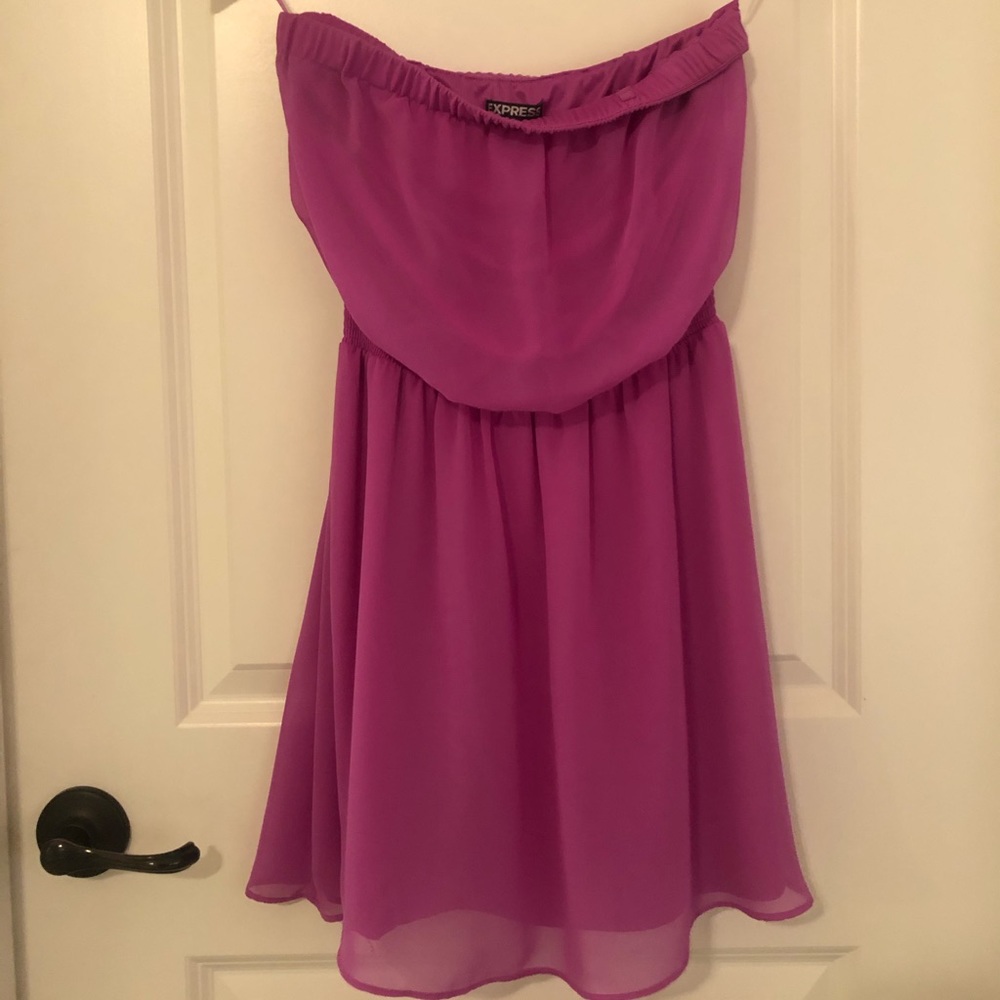 Strapless Dress from Express